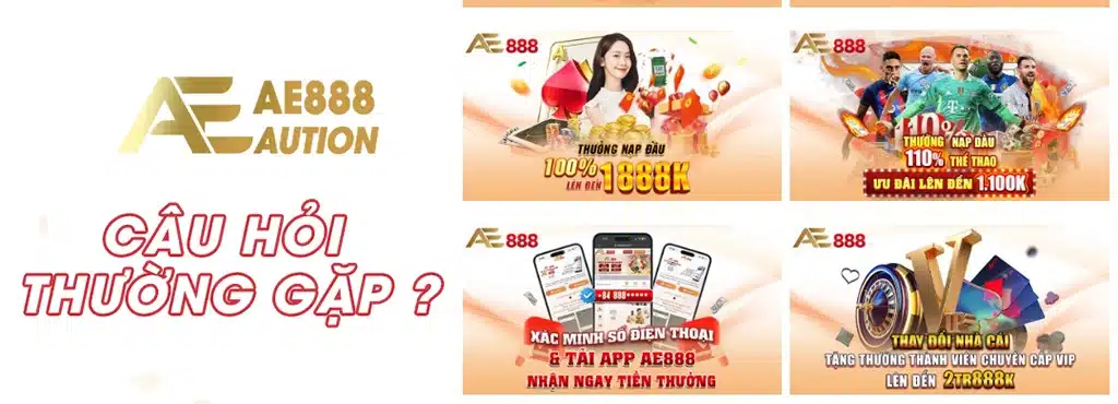 câu hỏi thường gặp về điều khoản ae888