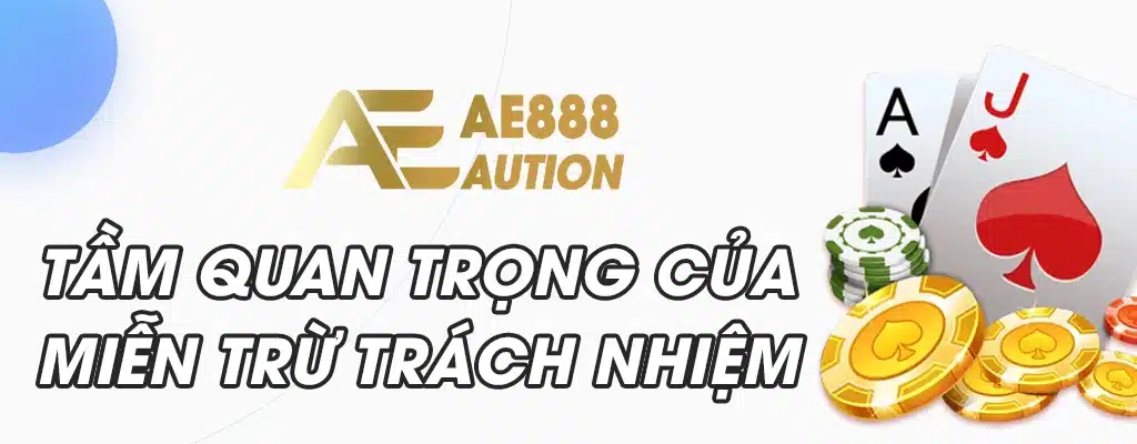 tầm quan trọng của miễn trừ trách nhiệm ae888