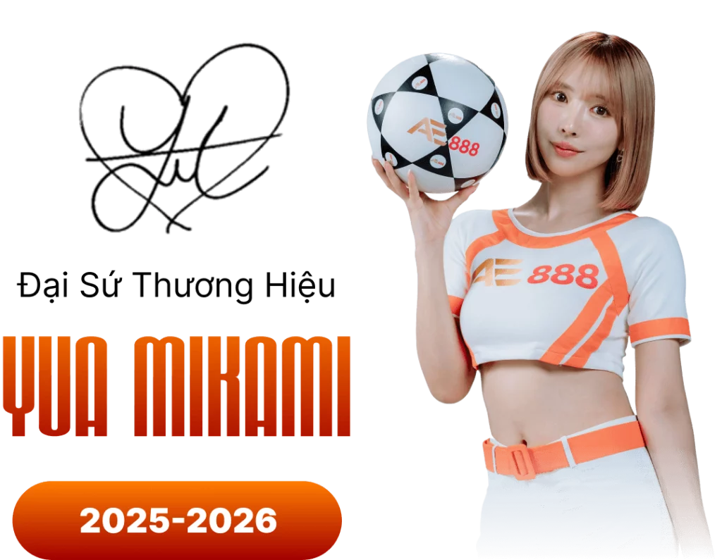 Đại sứ thương hiệu YUA MIKAMI cho nhà cái AE888
